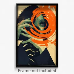 Spanish Movie Poster - Zany Circle (Spain Psychedelic Art Retro Film Print)
