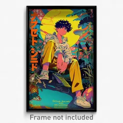 Spanish Movie Poster - Boy Feeling Persevering, Astonishing Cute Clothes (Print)