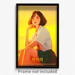 Korean Movie Poster - Girl Feeling Positive, Attractive Cosplay (Art Print)