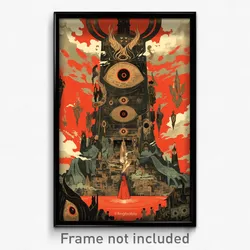 German Movie Poster - Enchanting Scrub (Germany Retro Film Art Print)