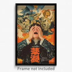 Vietnamese Movie Poster - Boy Feeling Intrigued, Webbed Turtleneck (Art Print)