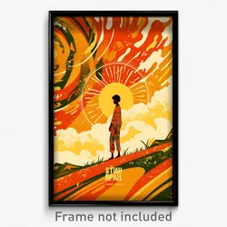 Brazilian Movie Poster - Boy Feeling Epiphany, Zesty Jumpsuit (Brazil Art Print)