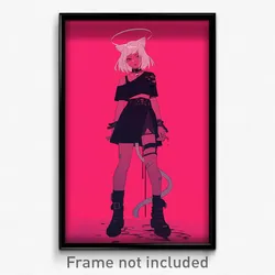 Art Poster - Catfish Feeling Serenity Wearing Frustrated Multi Strapped