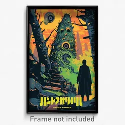 Russian Movie Poster - Bleak Remnant (Russia Psychedelic Art Retro Film Print)