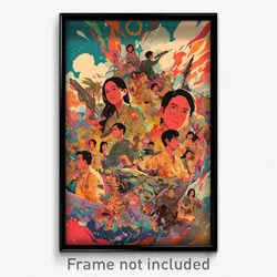 Indonesian Movie Poster - Long State (Indonesia Retro Film Art Print)