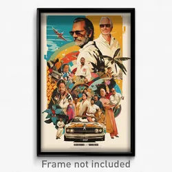Bollywood Movie Poster - Buzzing Board Game (India Retro Hindi Film Art Print)