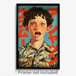 French Movie Poster - Boy Feeling Mad, Glossy Print Shirt (France Art Print)