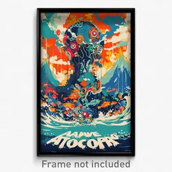 Greek Movie Poster - Alive Reservoir (Greece Psychedelic Art Retro Film Print)
