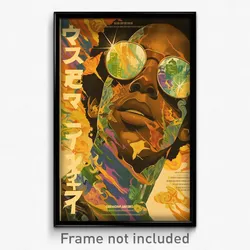 Brazilian Movie Poster - Novel Bend (Brazil Psychedelic Art Retro Film Print)