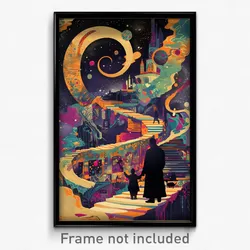 German Movie Poster - Admired Brewery (Germany Psychedelic Art Retro Film Print)