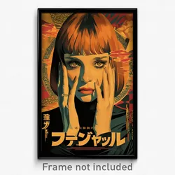 German Movie Poster - Woman Feeling Sympathy, Stunning V Neck (Art Print)