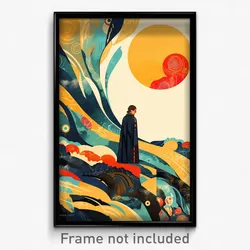Icelandic Movie Poster - Narrow Dominion (Iceland Retro Film Art Print)