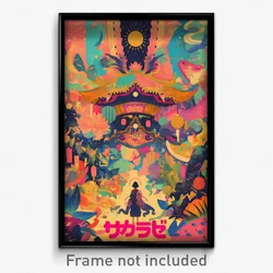 Thai Movie Poster - Pink Sea (Thailand Psychedelic Trippy Art Retro Film Print)