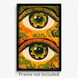 German Movie Poster - Rich Vault (Germany Psychedelic Art Retro Film Print)