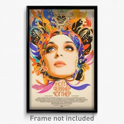 Russian Movie Poster - Girl Feeling Helpless, Wonderful Tail Ribbon (Art Print)