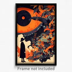 German Movie Poster - Made Up Giant (Germany Psychedelic Art Retro Film Print)