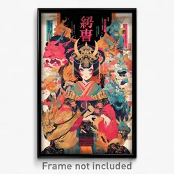 Chinese Movie Poster - Massive Hutch (China Psychedelic Art Retro Film Print)
