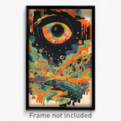 Hebrew Movie Poster - Voluminous Hurricane (Israel Retro Film Art Print)