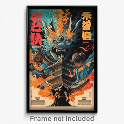 Vietnamese Movie Poster - Insane Furnace (Vietnam Retro Film Art Print)