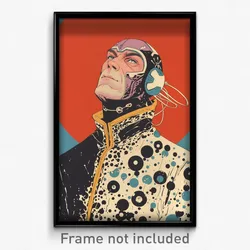 Movie Art Poster - Man Feeling Tolerance, Amusing Lace Trimmed (Film Print)
