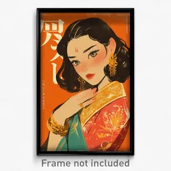 Thai Movie Poster - Girl Feeling Enlightened, Creative Sleeve Cuffs (Art Print)