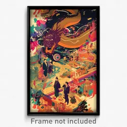 Thai Movie Poster - Unusual Home Theatre (Thailand Retro Film Art Print)