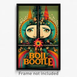 French Movie Poster - Spotted Bolt Hole (France Retro Film Art Print)