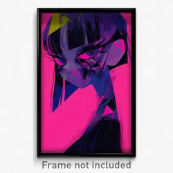 Art Poster - Silly Shadow (Psychedelic Trippy Weird 11x17 Print)