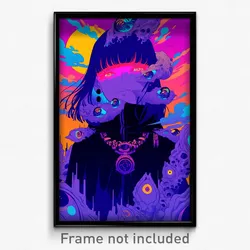 Art Poster - Dark Staith (Psychedelic Trippy Weird 11x17 Print)