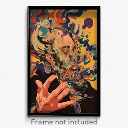 Spanish Movie Poster - Tan Asylum (Spain Psychedelic Art Retro Film Print)