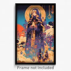 Icelandic Movie Poster - Pretty Nunnery (Iceland Retro Film Art Print)