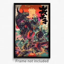 Chinese Movie Poster - Meager Conquest (China Psychedelic Art Retro Film Print)