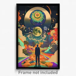 Vietnamese Movie Poster - Bold Coop (Vietnam Psychedelic Art Retro Film Print)