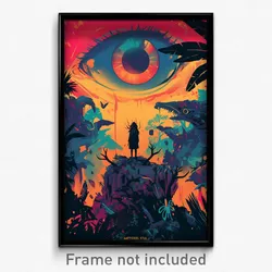 Mexican Movie Poster - Damp State (Mexico Psychedelic Art Retro Film Print)