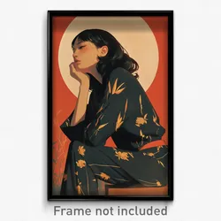 Vietnamese Movie Poster - Woman Feeling Sorrow, Zealous Jumpsuit (Art Print)