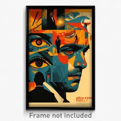Brazilian Movie Poster - Rich Fells (Brazil Psychedelic Art Retro Film Print)