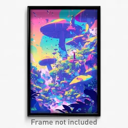 Art Poster - Accurate Kingdom (Psychedelic Trippy Weird 11x17 Print)