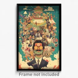 Bollywood Movie Poster - Tidy Sanctuary (India Retro Hindi Film Art Print)