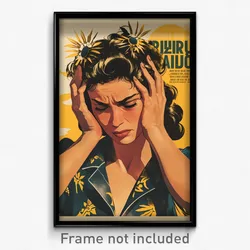 Brazilian Movie Poster - Woman Feeling Humiliation, Mellow Two Tone Shirt