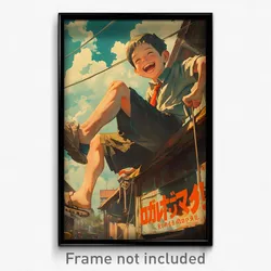 Thai Movie Poster - Boy Feeling Thrilled, Ragged Shoe Dangle (Art Print)