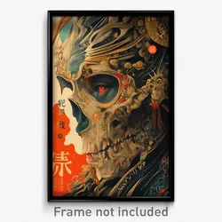 Japanese Movie Poster - Rough Column (Japan Psychedelic Art Retro Film Print)