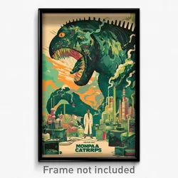 Mexican Movie Poster - Monstrous Laboratory (Mexico Retro Film Art Print)