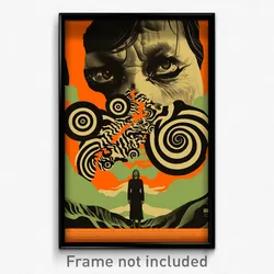 German Movie Poster - Lovely Hollow (Germany Psychedelic Art Retro Film Print)