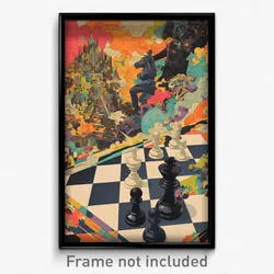 Indonesian Movie Poster - Notable Chess (Indonesia Retro Film Art Print)