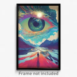 Spanish Movie Poster - Frozen Notch (Spain Psychedelic Art Retro Film Print)