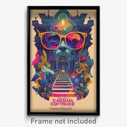 Spanish Movie Poster - Flawless Courthouse (Spain Retro Film Art Print)