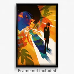 Brazilian Movie Poster - Boy Feeling Schadenfreude, Bright Bolo Tie (Art Print)