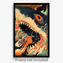 Greek Movie Poster - Complex Maw (Greece Psychedelic Art Retro Film Print)