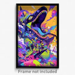 Brazilian Movie Poster - Bright Stream (Brazil Psychedelic Art Retro Film Print)