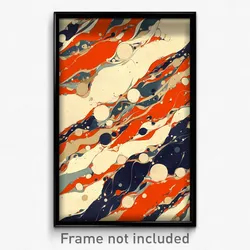 Art Poster - Elaborate Country (Psychedelic Trippy Weird 11x17 Print)